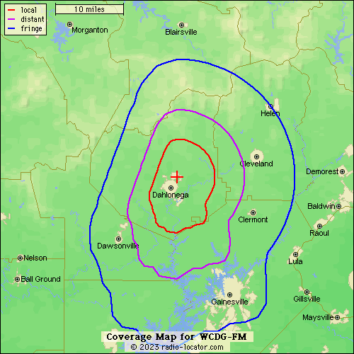 WCDG Service Map