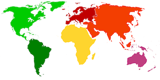Picture of a World Map
